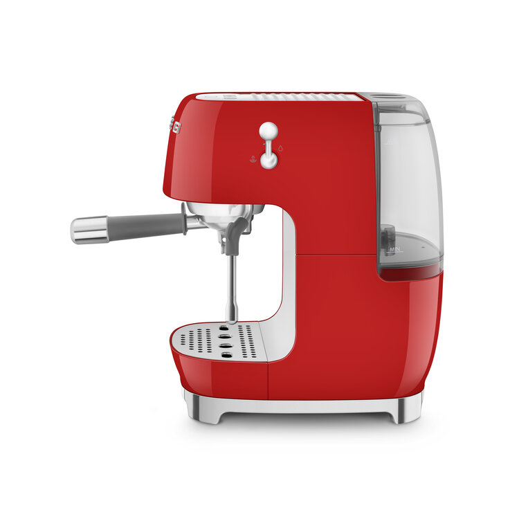 SMEG SMEG Espressomachine rood, ECF03RDEU