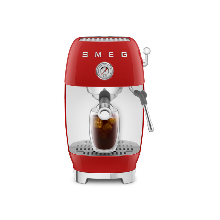 SMEG SMEG Espressomachine rood, ECF03RDEU
