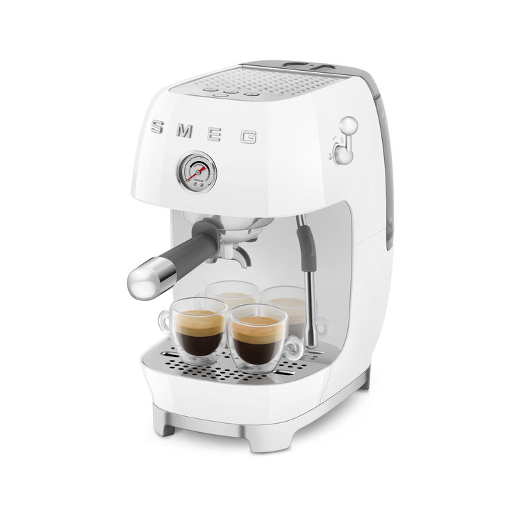 SMEG SMEG Espressomachine wit, ECF03WHEU