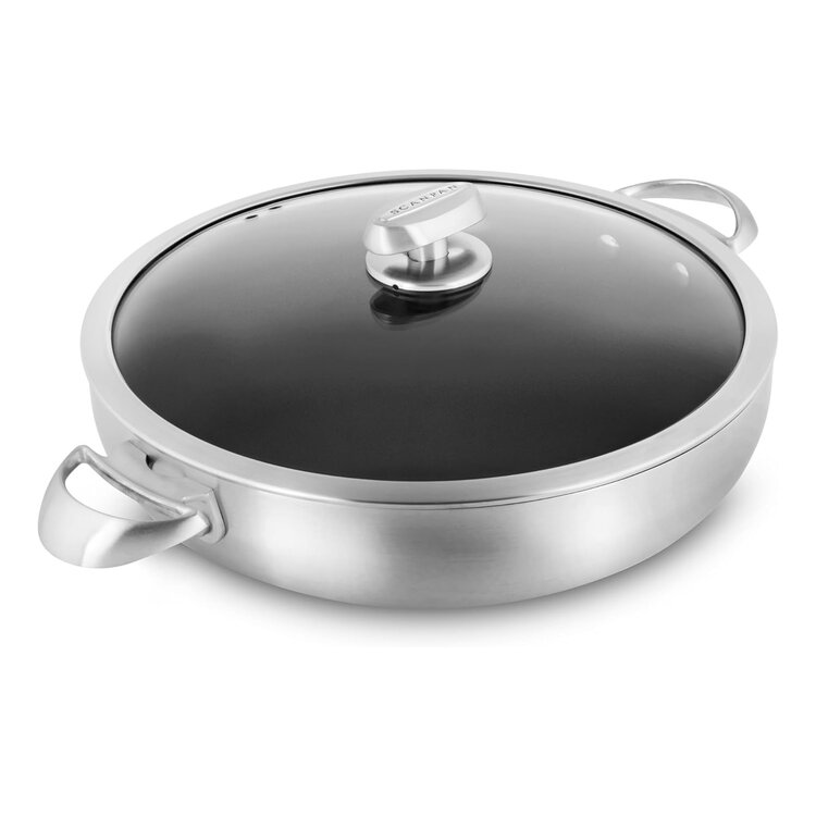 Scanpan Scanpan CX + Hapjespan 32cm, met deksel