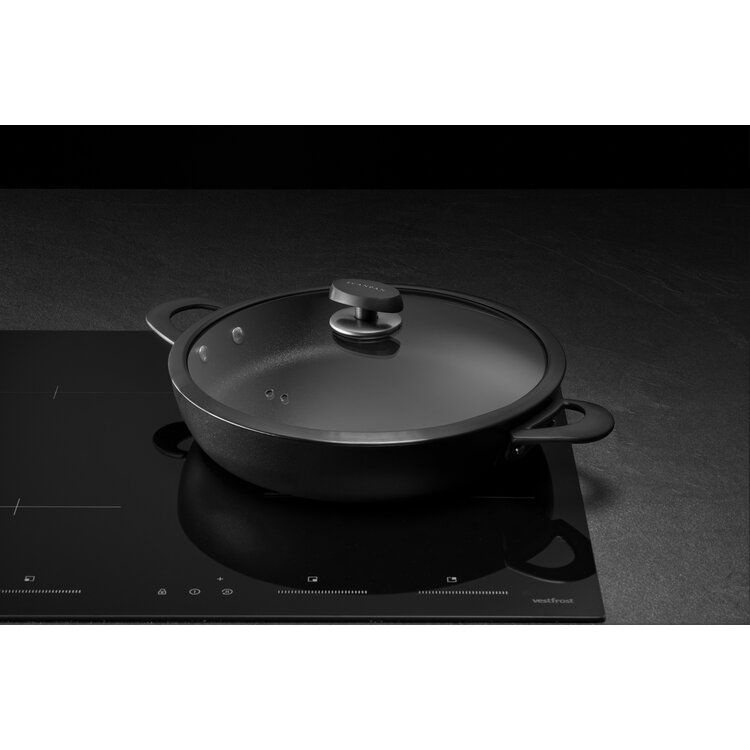 Scanpan Scanpan Pro SB+ hapjespan met 2 handgrepen 32 cm, met deksel