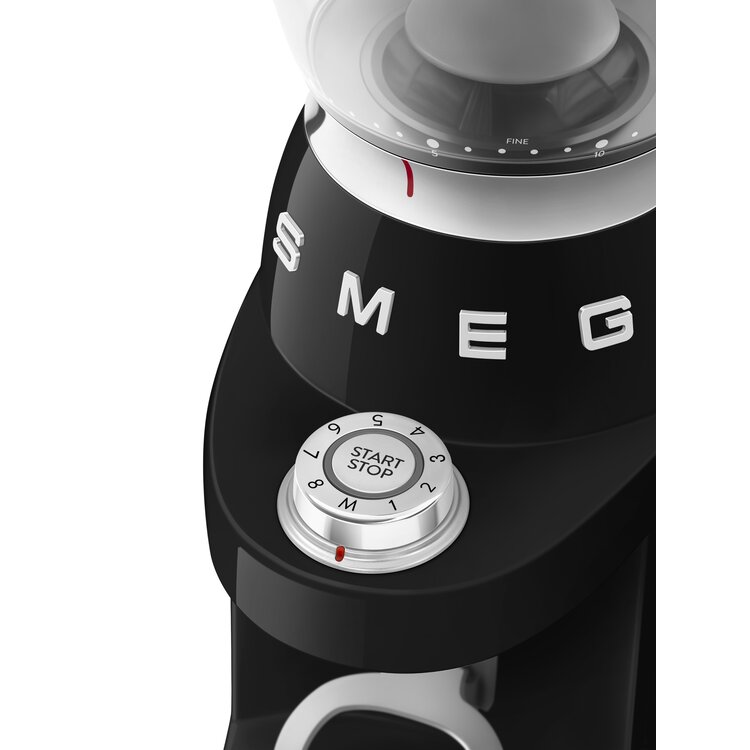 SMEG SMEG Bonenmaler CGF03BLEU zwart