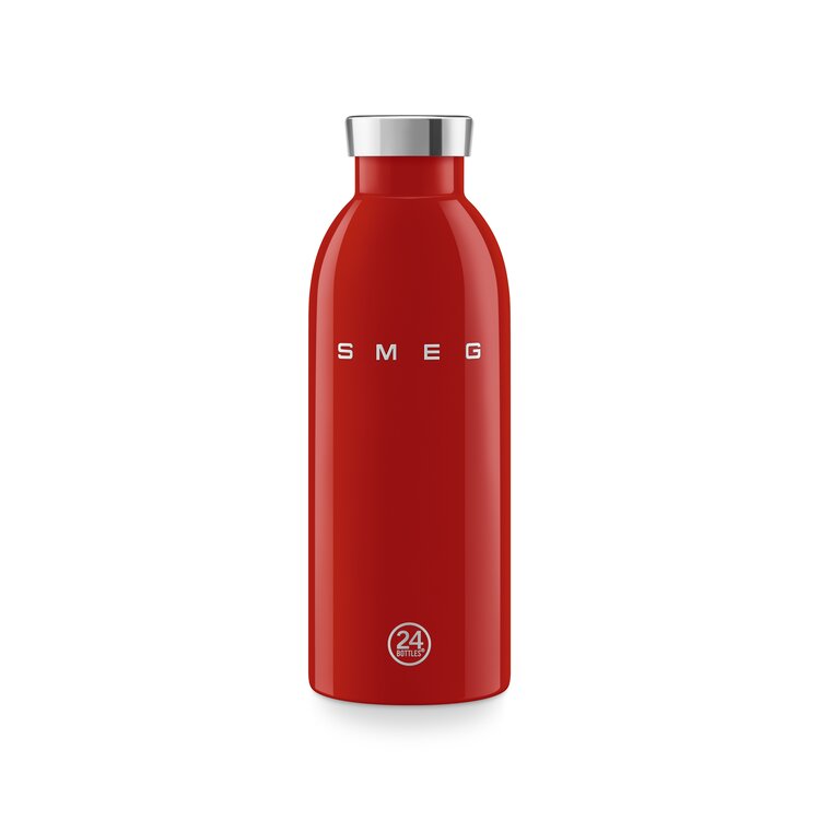 SMEG SMEG thermosfles, waterfles 500ml rood