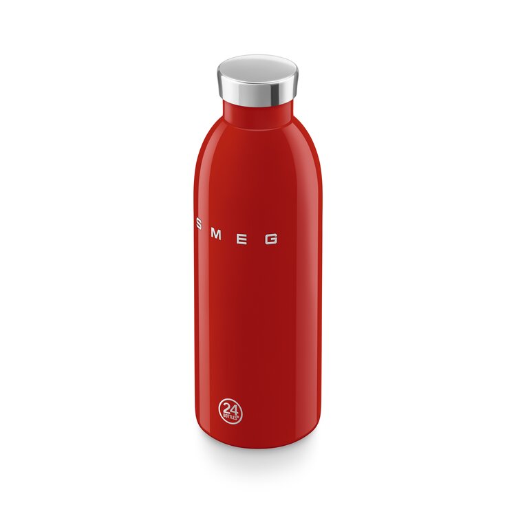 SMEG SMEG thermosfles, waterfles 500ml rood