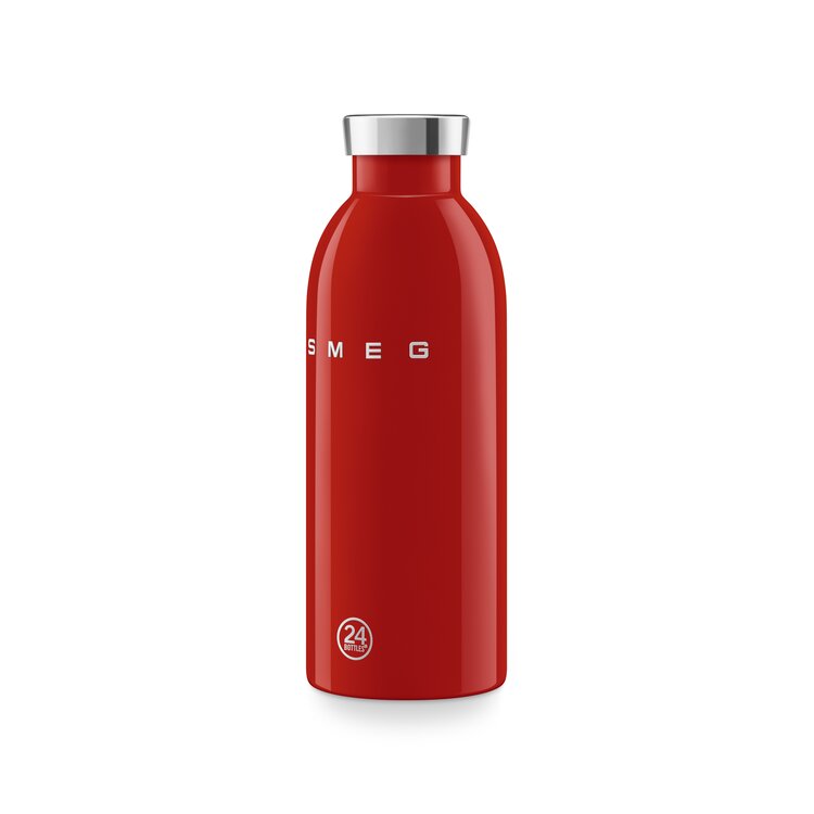 SMEG SMEG thermosfles, waterfles 500ml rood