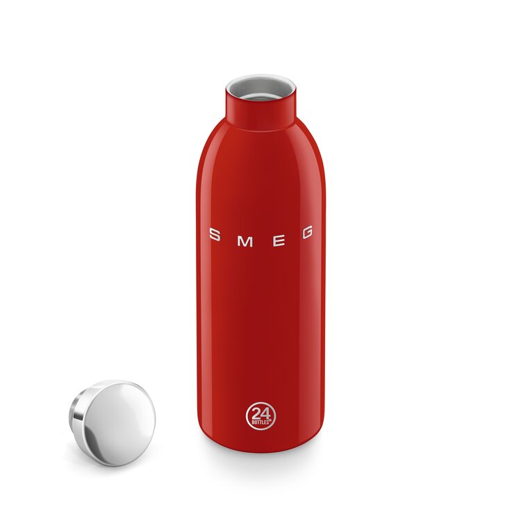 SMEG SMEG thermosfles, waterfles 500ml rood