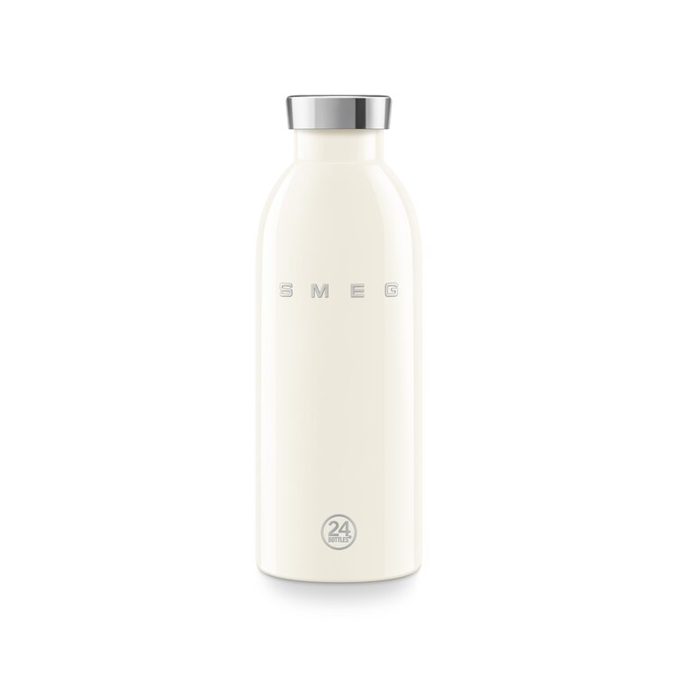 SMEG SMEG thermosfles, waterfles 500ml crème