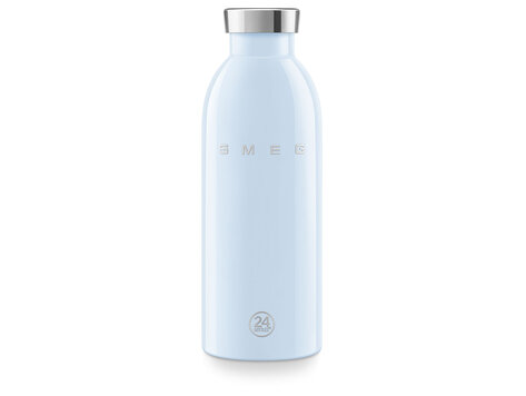 SMEG thermosfles, waterfles 500ml pastelblauw