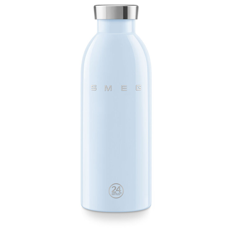 SMEG SMEG thermosfles, waterfles 500ml pastelblauw