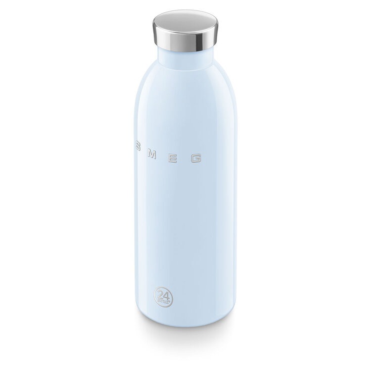 SMEG SMEG thermosfles, waterfles 500ml pastelblauw