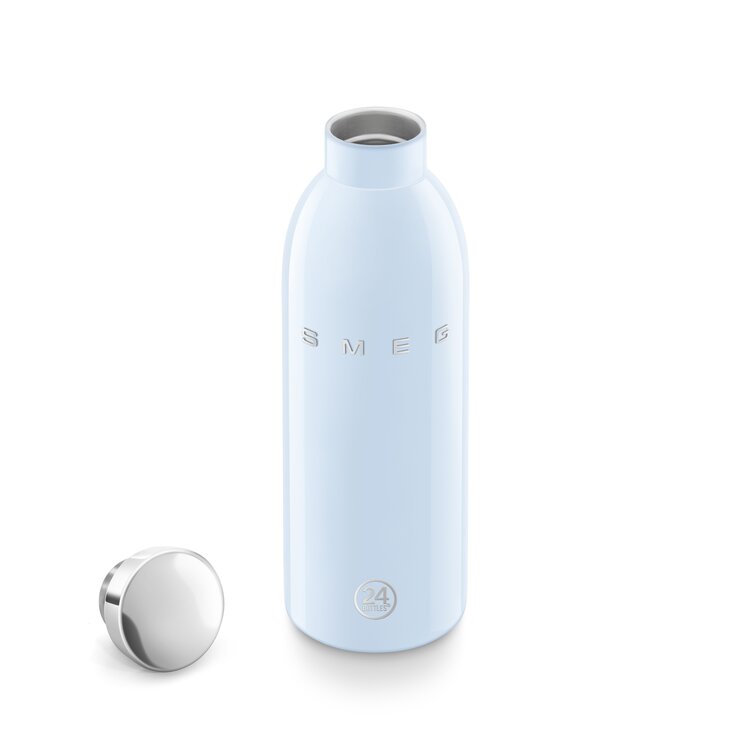 SMEG SMEG thermosfles, waterfles 500ml pastelblauw