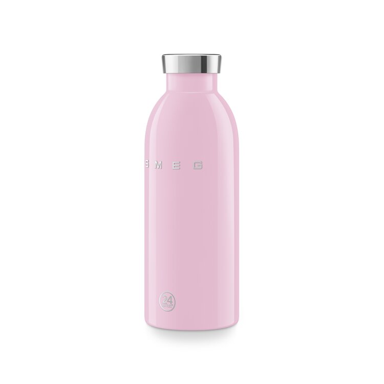 SMEG SMEG thermosfles, waterfles 500ml roze