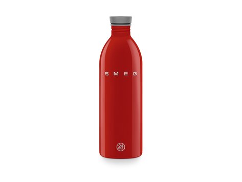 SMEG waterfles Urban, 1 liter, rood