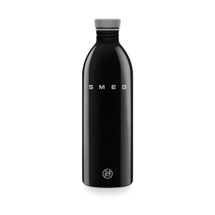 SMEG SMEG waterfles Urban, 1 liter, zwart