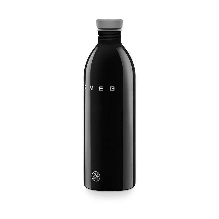 SMEG SMEG waterfles Urban, 1 liter, zwart