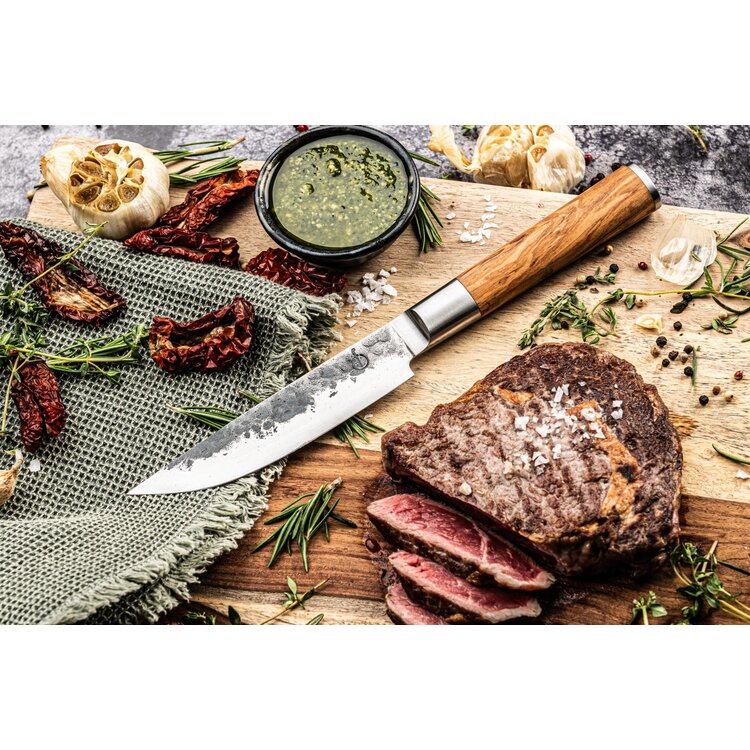 Forged Forged Olive steakmessenset XXL, 4-delig