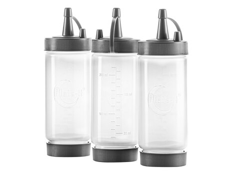 Plate-it Garneerflessen 3-delige set