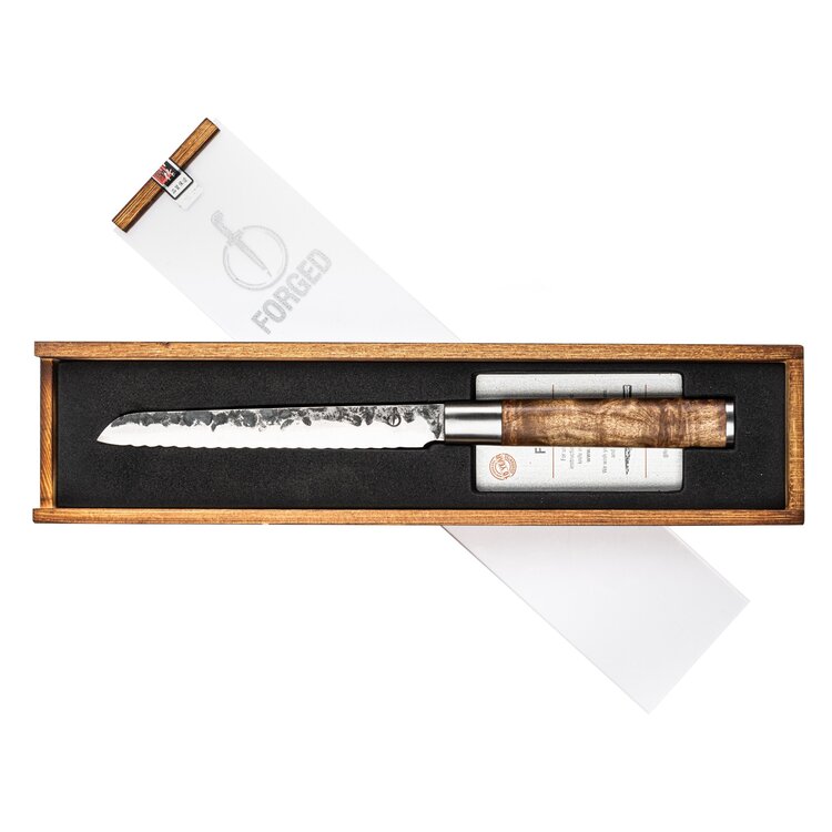 Forged Forged VG10 universeel mes 14cm, gekarteld