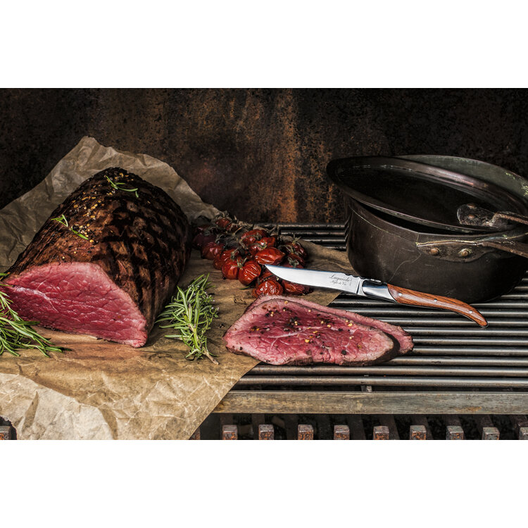 Laguiole Style de Vie Laguiole Style de Vie Luxury Line Steakmessenset 6-delig rose