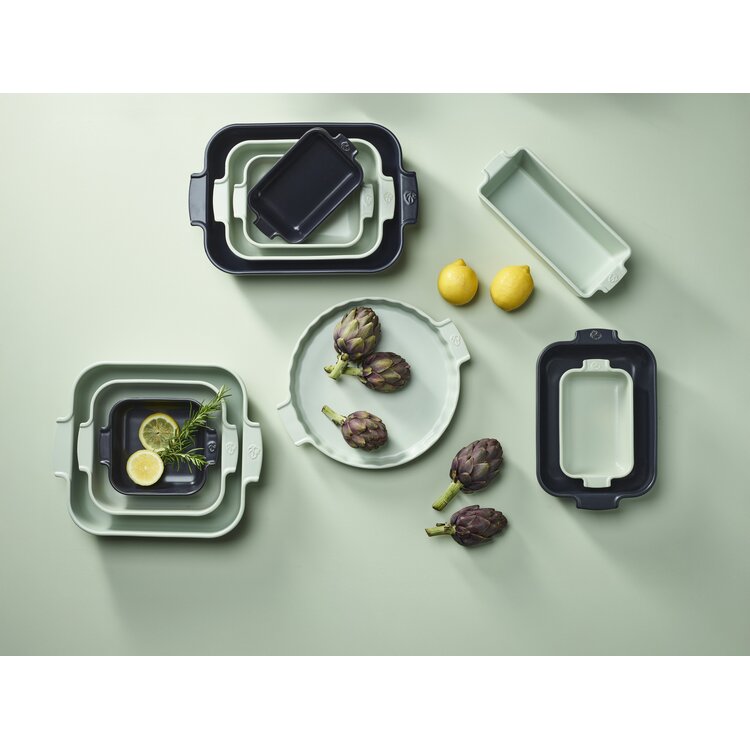 Peugeot Peugeot Appolia Ovenschaal rechthoek, 40 cm, saliegroen