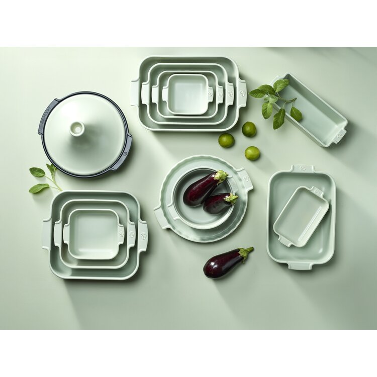 Peugeot Peugeot Appolia Ovenschaal rechthoek, 40 cm, saliegroen