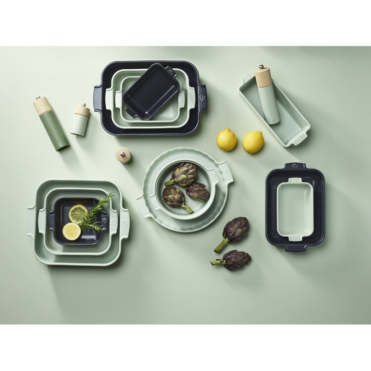 Peugeot Peugeot Appolia Ovenschaal rechthoek, 40 cm, saliegroen