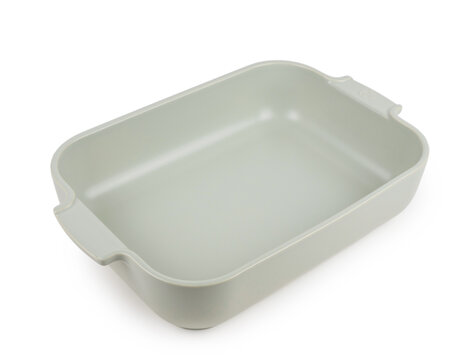 Peugeot Appolia Ovenschaal rechthoek, 36 cm, saliegroen