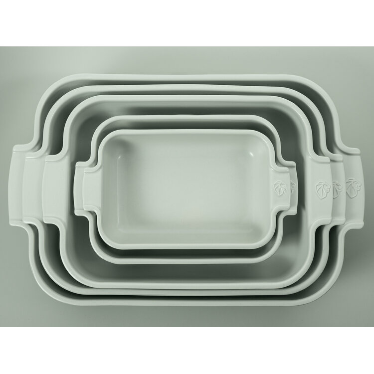 Peugeot Peugeot Appolia Ovenschaal rechthoek, 36 cm, saliegroen