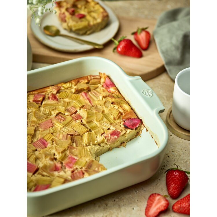 Peugeot Peugeot Appolia Ovenschaal vierkant, 28 cm, saliegroen