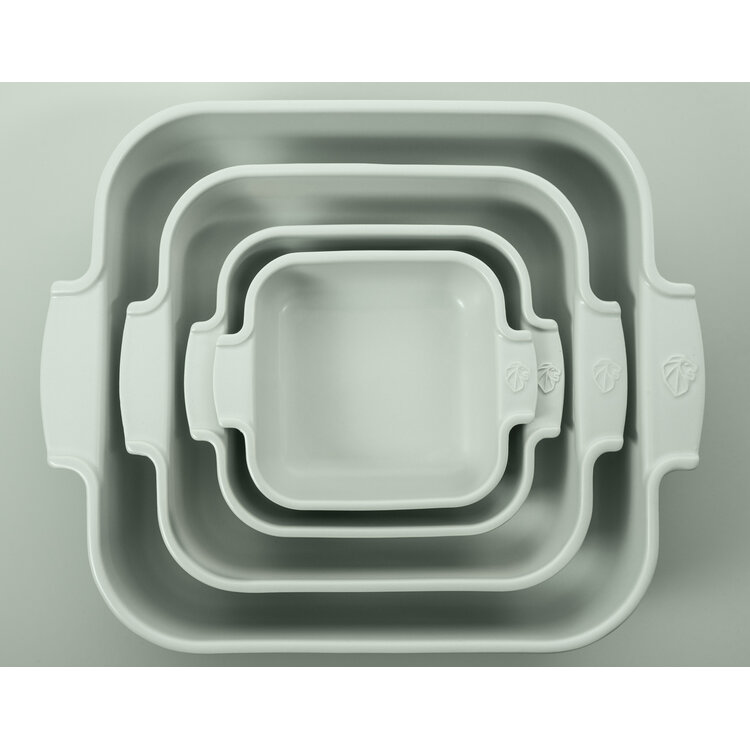 Peugeot Peugeot Appolia Ovenschaal vierkant, 28 cm, saliegroen