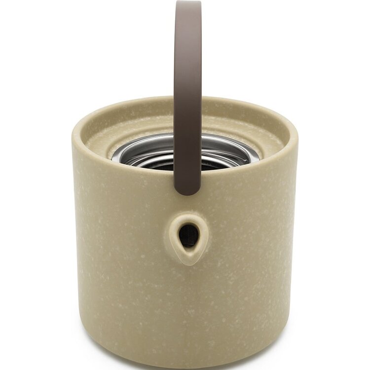 Bredemeijer Bredemeijer Theeset Umea theepot met theelicht, leemgrijs, 1,2 l