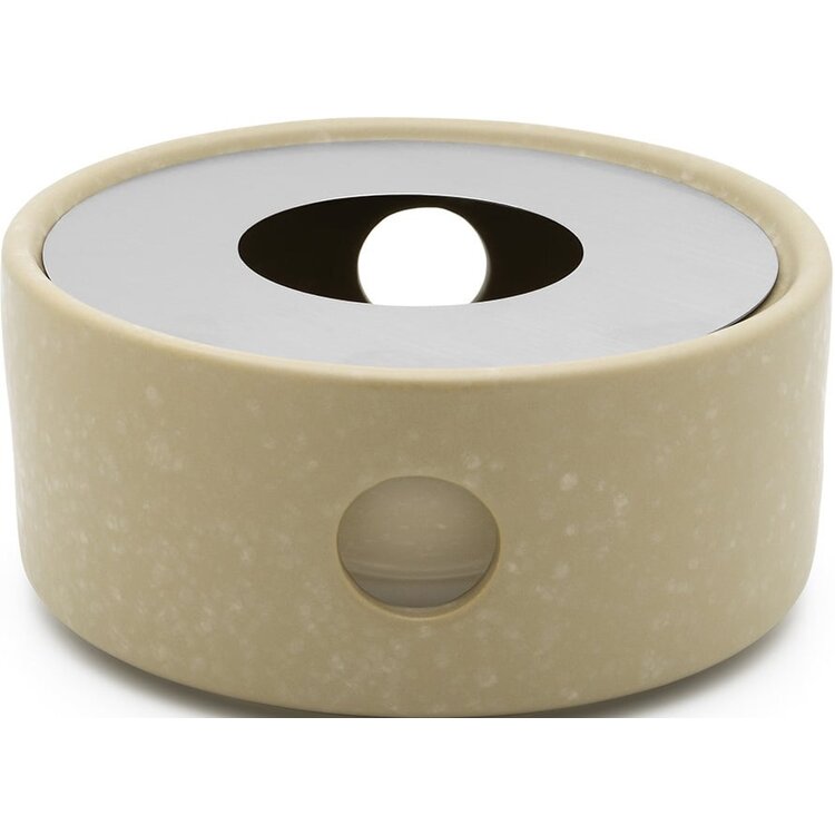 Bredemeijer Bredemeijer Theeset Umea theepot met theelicht, leemgrijs, 1,2 l