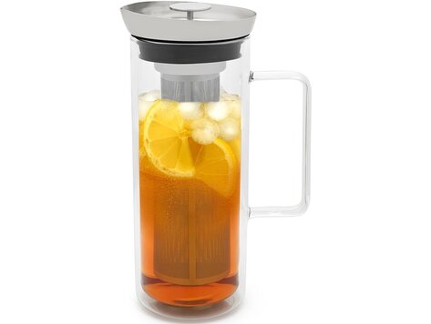 Bredemeijer Ice tea maker San Remo 1,0 l, dubbelwandig glas