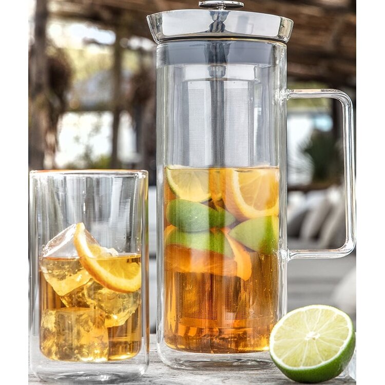 Bredemeijer Bredemeijer Ice tea maker San Remo 1,0 l, dubbelwandig glas