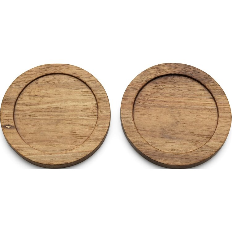 Bredemeijer Bredemeijer Theemok Umea met onderzetter, leemgrijs, set van 2