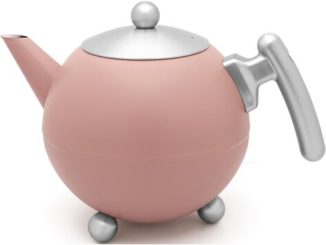 Bredemeijer Theepot Duet Bella Ronde 1,2 l, blush roze