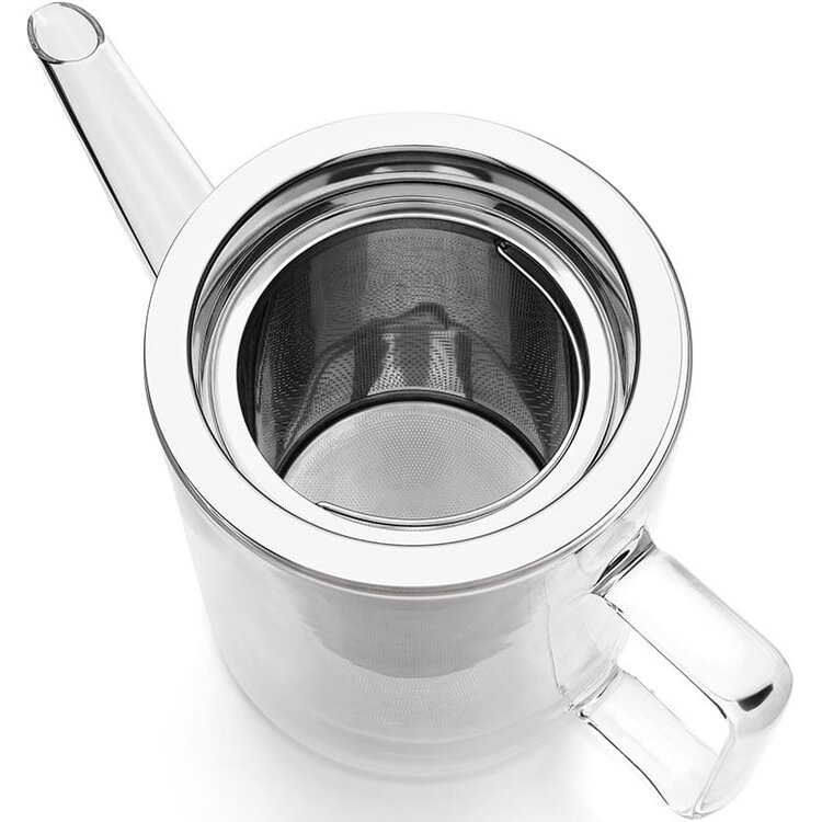 Bredemeijer Bredemeijer Theepot San Remo 1,0 l, dubbelwandig glas