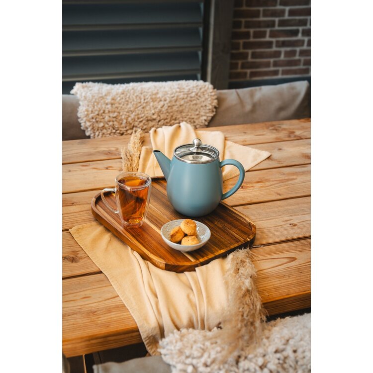 Bredemeijer Bredemeijer Theepot Duet Eva 1,1 l, ijsblauw