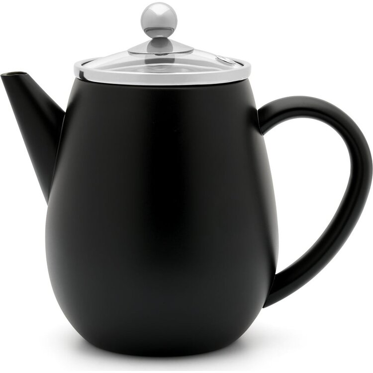 Bredemeijer Bredemeijer Theepot Duet Eva 0,5 l, mat zwart