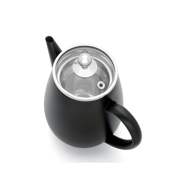 Bredemeijer Bredemeijer Theepot Duet Eva 0,5 l, mat zwart