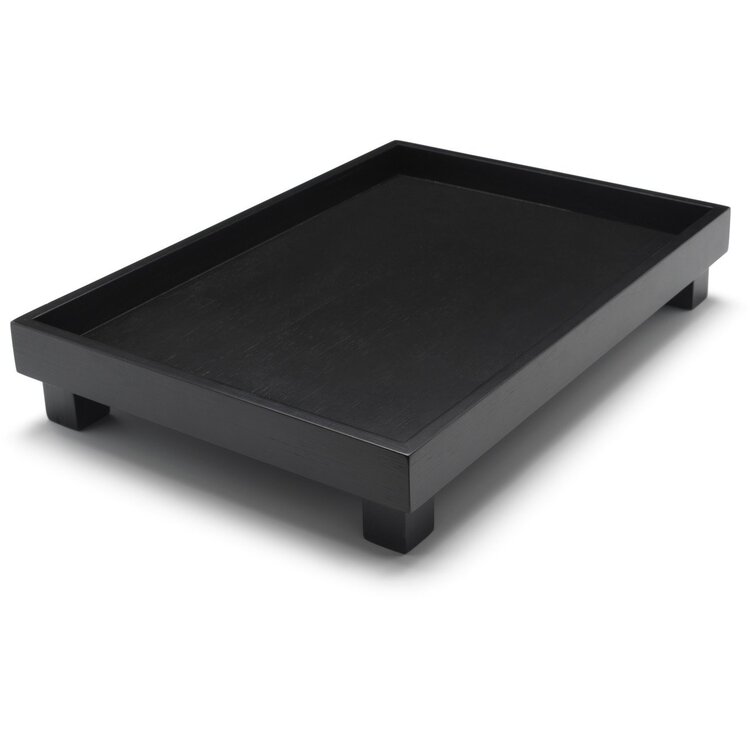 Bredemeijer Bredemeijer Asia dienblad 35x25x6 cm, zwart