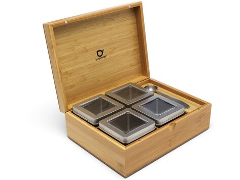 Bredemeijer Universal theedoos, bamboe