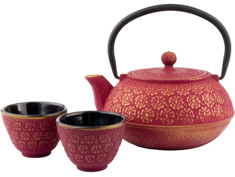 Bredemeijer Asia Shanghai giftset 0,6 l, rood