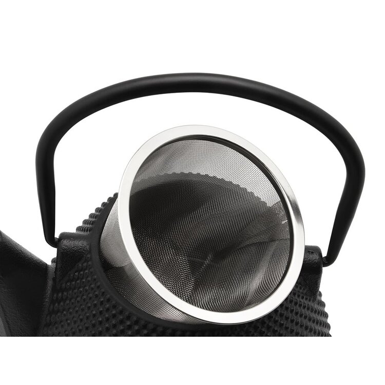 Bredemeijer Bredemeijer Asia theepotten Theepot Gietijzer Wuhan 1L zwart