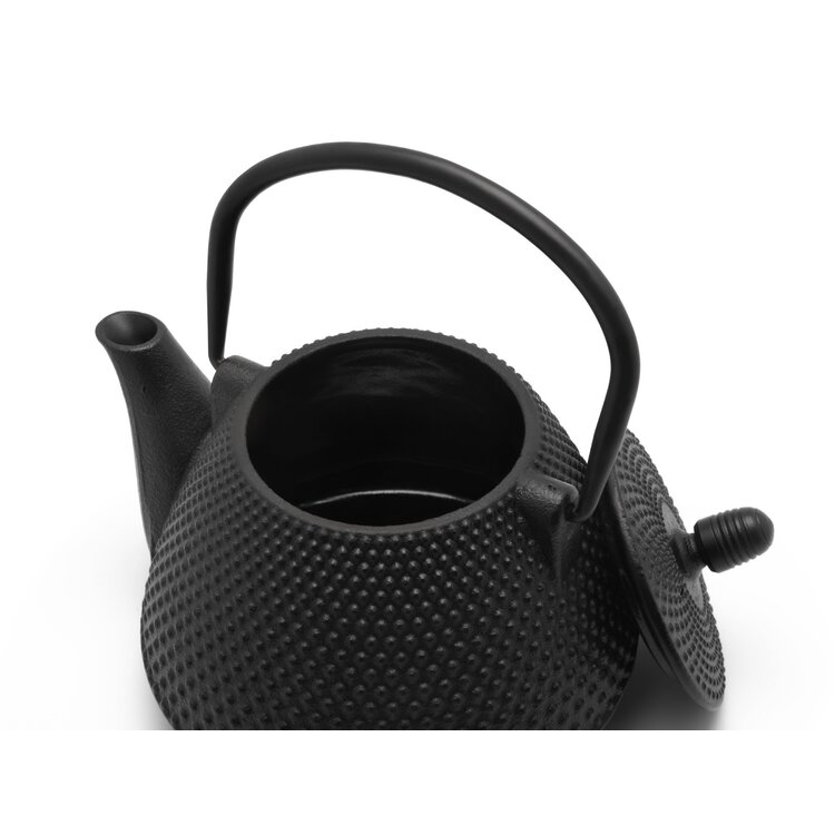 Bredemeijer Bredemeijer Asia theepotten Theepot Gietijzer Wuhan 1L zwart