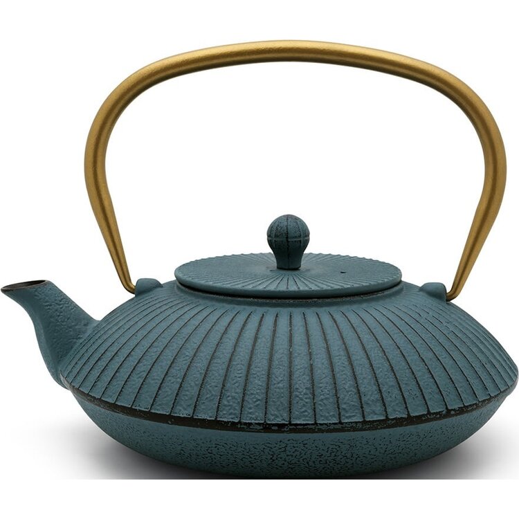 Bredemeijer Bredemeijer Theepot Linhai gietijzer, 1,1 l, petrol