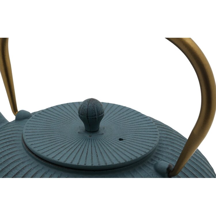 Bredemeijer Bredemeijer Theepot Linhai gietijzer, 1,1 l, petrol