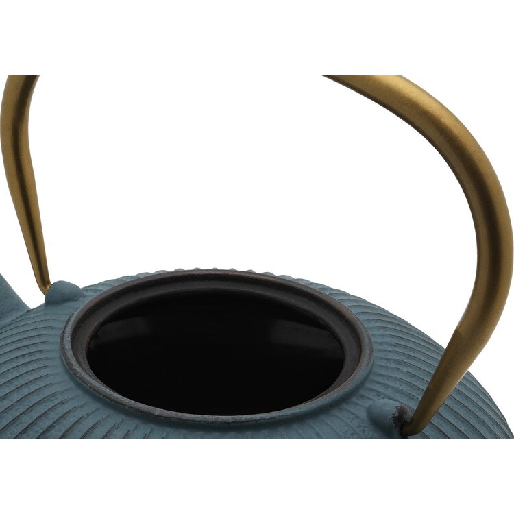 Bredemeijer Bredemeijer Theepot Linhai gietijzer, 1,1 l, petrol