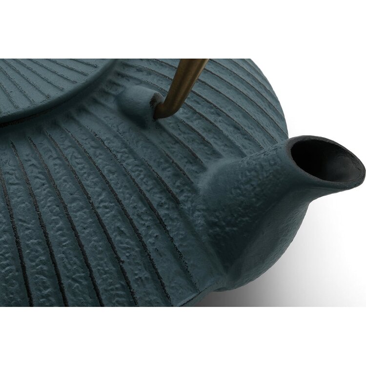 Bredemeijer Bredemeijer Theepot Linhai gietijzer, 1,1 l, petrol