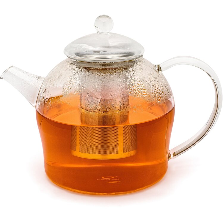 Bredemeijer Bredemeijer Minuet Santhee theepot glas, met filter, 1,5l